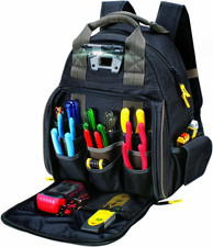CLC L255 Tech Gear 53 Pocket Lighted Backpack - Versatile Black Design picture