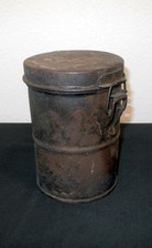 WW1 Imperial Prussian Army Blechbüchse - M1917 GAS MASK CANISTER - NICE picture
