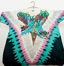 Vintage Liquid Blue 1992 Grateful Dead Wake 0f The Flood With Tag Still Attached picture