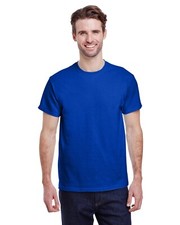 Gildan Mens G500 Solid Heavy Cotton Plain Short Sleeve Blank Casual Fit T-Shirt picture