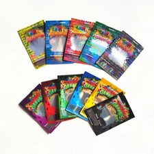 50/100pcs Empty Gummies Candy Bags Resealable Food Storage Bags Zipper Pouch picture