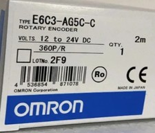 OMRON E6C3-AG5C-C 360P/R SENSOR ROTARY ENCODER E6C3AG5CC 12 T0 24 VDC NEW picture