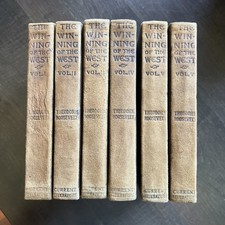 (6) 1905 The Winning of the West Theodore Roosevelt The Current Literature picture