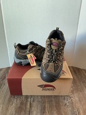 New.  Boots Safety Women's Avenger Steel Toe Metal Shoes Size 7.5 M A7229 NIB picture