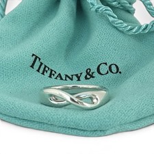 AUTHENTIC Tiffany & Co Ring- Vintage Infinity Pinky Ring- Size K picture