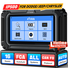 XTOOL IP500DJC For Chrysler/ Dodge/Jeep OBD2 Scanner Diagnostic Tool 16+Services picture