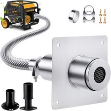 2025 Upgraded Generator Exhaust Silencer Kit Stainless Steel Muffler with picture