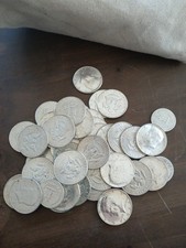 $10 Face Value 90% SILVER Kenned Half Dollars . 20 Coins . BARTER SL picture