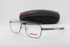 NEW PRADA SPORT VPS 54O DG1-1O1 CLEAR GREY GUNMETAL AUTHENTIC EYEGLASSES 57-18 picture
