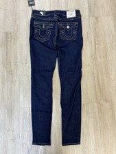 NWT True Religion HALLE BIG T FLAP Jeans Sz 29 X 30 picture