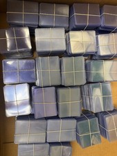 Used Top Loaders Bulk Lots 50 100 200 500 1000 Trading Card Holders No Stickers picture