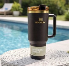 Stanley Chocolate Gold Quencher 40oz Tumbler Flowstate H2.0 Factory Sealed picture
