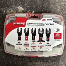 New Diablo Universal Fit Wood and Metal Oscillating Blade Set (5pc) DOU5SPC picture