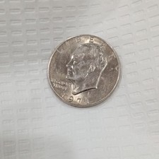 1971 eisenhower dollar no mint mark, very rare vintage coin for collection picture