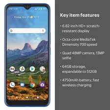 (USED) AT&T Radiant Max 5G (EA211001) 64GB (GSM Unlocked) (AT&T) Smartphone picture
