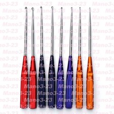 American Rainbow Cervical Curettes Orthopedic Spine Instruments picture