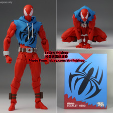 In Stock Hot-New Mess Toys Scarlet Hero Spider-Man Blue Suit 1/12 Action Figure picture