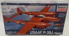 Minicraft Model Aircraft Kit 11683 - 1/48 Scale USAAF P-38J Yippee picture