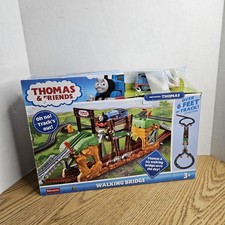 Thomas & Friends TrackMaster Walking Bridge Playset + Motorized Train & Tracks picture