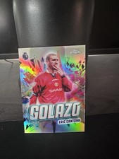 2025-26 Topps Chrome EPL ERIC CANTONA Refractor Golazo Manchester United #GZ-7 picture