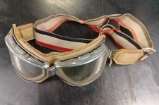 VINTAGE WW11 CLIMAX GOGGLES  CLASSIC MOTOCYCLE & CAR MADE IN SPAIN ORIGINAL 🔥 picture