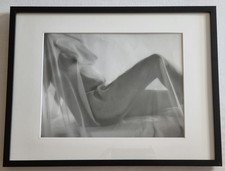 Vintage Framed Elongated Nude Study Film Photograph 42x32cm picture