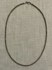 3MM Lagos 18 in Caviar Sterling Silver & 18K Yellow Gold Accent Beaded Necklace picture