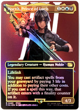 MTG Noctis, Prince of Lucis (Borderless Foil) Final Fantasy 401 NM picture