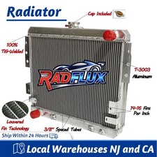 AT/MT Radiator Fits for 1974-1978 Ford Mustang II / Hardtop GAS 5.0L V8 Aluminum picture