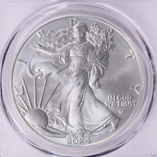 2024 $1  American Silver Eagle 1 oz Sliver Round picture