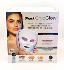 Shark CryoGlow LED Face Mask FW312 Under Eye Cooling NEW Factory Sealed picture