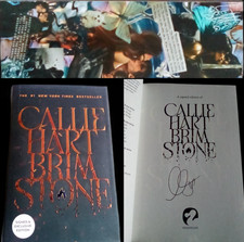 Brimstone *HAND SIGNED + Bookmark Exclusive UK 1st Ed. Callie Hart (Quicksilver) picture