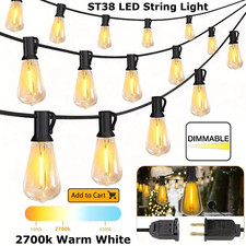 50FT - 800FT LED Outdoor String Lights Wether Resistant ST38 LED Patio Lights picture