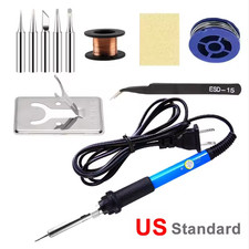 Soldering Iron 60W Electric Soldering Iron Adjustable Temperature Welding Tool picture