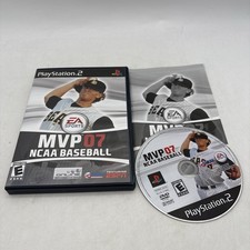 MVP 07 NCAA Baseball (PlayStation 2, PS2, 2007) Complete w/ Manual CIB Tested picture