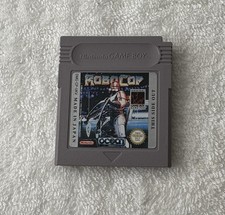 RoboCop (Nintendo Game Boy GB, 1990) Authentic-Cleaned- Tested picture