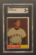 1961 Topps Juan Marichal #417 RC SGC 3 San Francisco Giants HOF picture