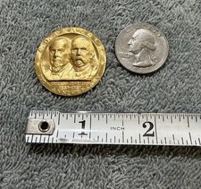 Rare Peacock Jewelers 100th Anniversary (1837-1937) Brass Commemorative Token picture