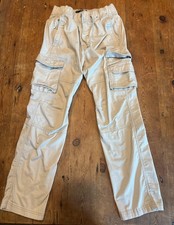 Hollister Men's Cargo Drawstring Slim Straight XS Beige picture