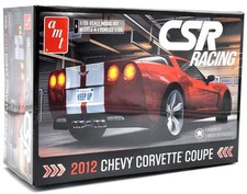New AMT 1:25 Scale 2012 Chevy Corvette Coupe CSR Racing Model Kit AMT1551 picture