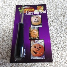 Vintage 2005 Funkins Carving Tool Pumpkin Serrated Knife New In Package 770-9256 picture