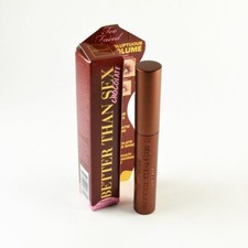 TOO FACED BETTER THAN SEX CHOCOLATE (BROWN) MASCARA  .27 OZ / 8 ML FULL SIZE NIB picture