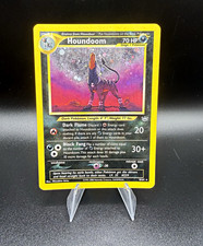 Pokemon TCG Houndoom Neo Revelation 08/64 Unlimited Holo Rare MP/LP picture