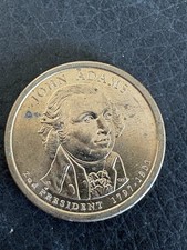 2007-P $1 John Adams Position A Presidential Dollar picture