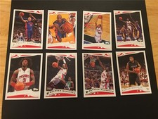 2005-06 Topps Detroit Pistons Team Set 8 Cards picture