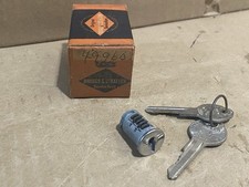 Briggs & Stratton 49960 Glove Box Lock Cylinder w/ Keys 36-37 Chevy Olds Pontiac picture