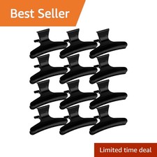 Ondder Black Butterfly Hair Clips Styling Sectioning picture