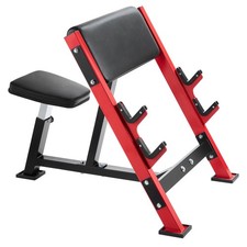 Preacher Curl Bench for Bicep Tricep Training 660 LBS Capacity VEVOR Fitness picture