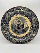 Beautiful Antique Cobalt Etruria Wedgwood Platter  