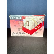 VTG Clairol Style Setter C-20 Hot Roller Set, 20 Rollers and Clips Tested/Works picture